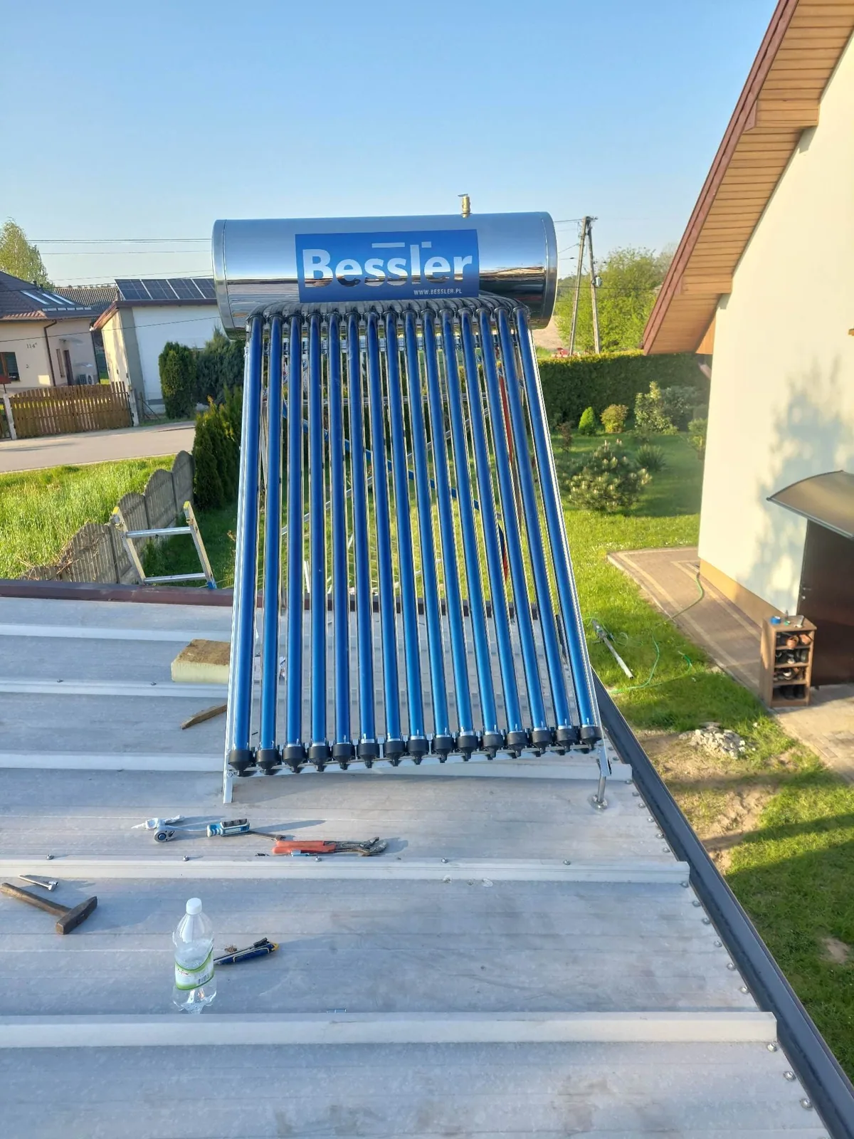 Kolektory słoneczne Bessler na c.w.u. — zdjęcie 2